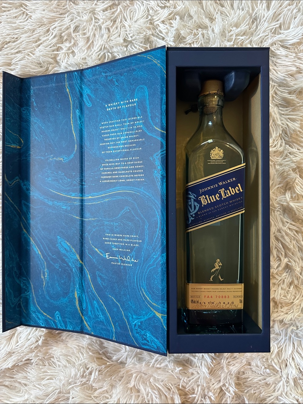 Johnnie Walker Blue Label Empty bottle